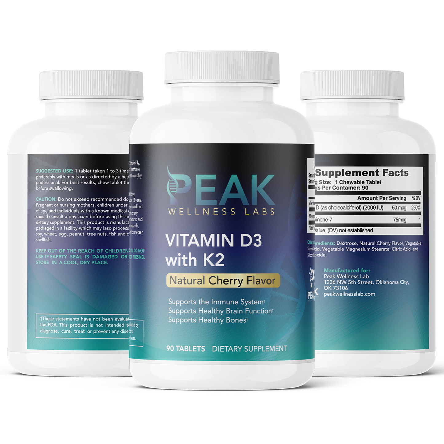 Vitamin D3 with K2